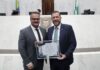 LUCIANO LOURENÇO É HOMENAGEADO COM MENÇÃO HONROSA PELA ALEP