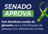 SENADO APROVA A DISTRIBUIÇÃO DE CORDÕES DE GIRASSÓIS NO SUS