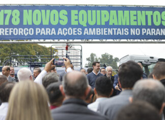ALISSON ENTREGA EQUIPAMENTOS DA PATRULHA AMBIENTAL PARA MUNICÍPIOS