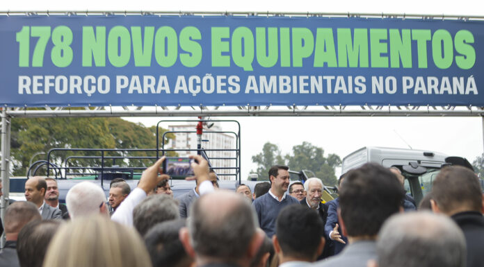 ALISSON ENTREGA EQUIPAMENTOS DA PATRULHA AMBIENTAL PARA MUNICÍPIOS